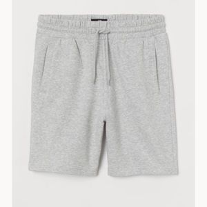 H&M grey sweat shorts